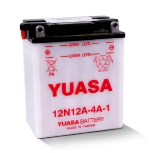 an image of Yuasa's 12N12A-4A-1 battery