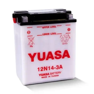 an image of Yuasa's 12N14-3A battery
