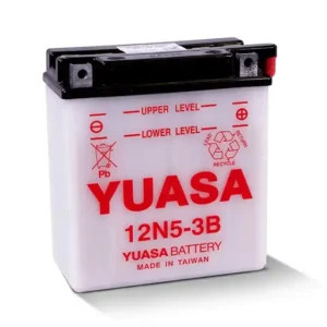 an image of Yuasa's 12N5-3B battery