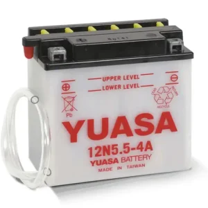 an image of Yuasa's 12N5.5-4A battery
