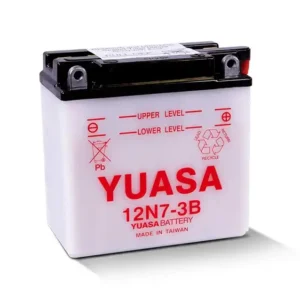 an image of Yuasa's 12N7-3B battery