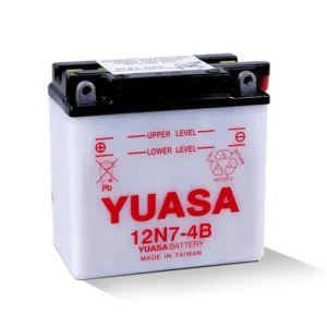 an image of Yuasa's 12N7-4B battery