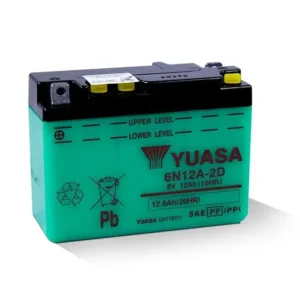 an image of Yuasa's 6N12A-2D battery