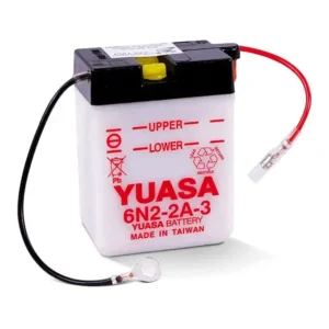 an image of Yuasa's 6N2-2A-3 battery