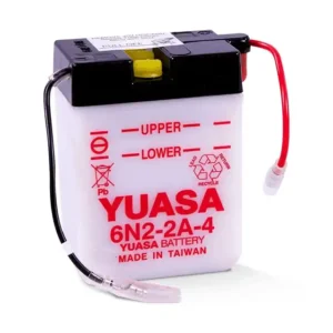 an image of Yuasa's 6N2-2A-4 battery