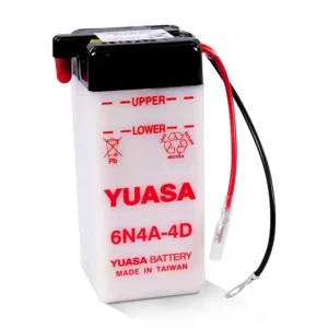 an image of Yuasa's 6N4A-4D battery
