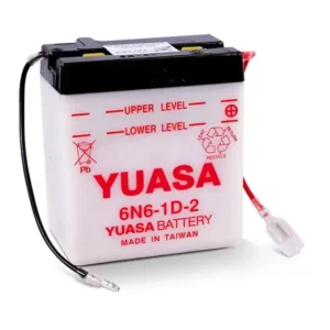 an image of Yuasa's 6N6-1D-2 battery