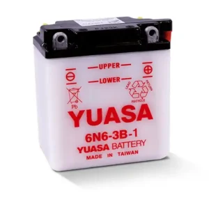 an image of Yuasa's 6N6-3B-1 battery