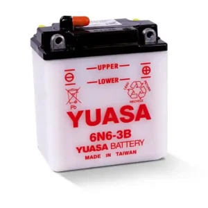 an image of Yuasa's 6N6-3B battery