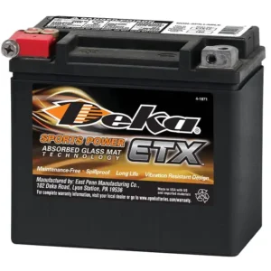 an image of Deka's ETX12 battery