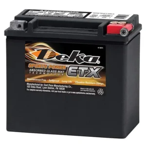 an image of Deka's ETX16L battery