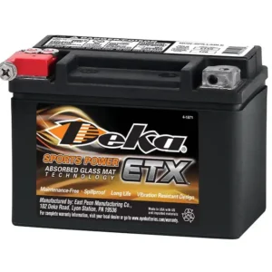 an image of Deka's ETX9 battery