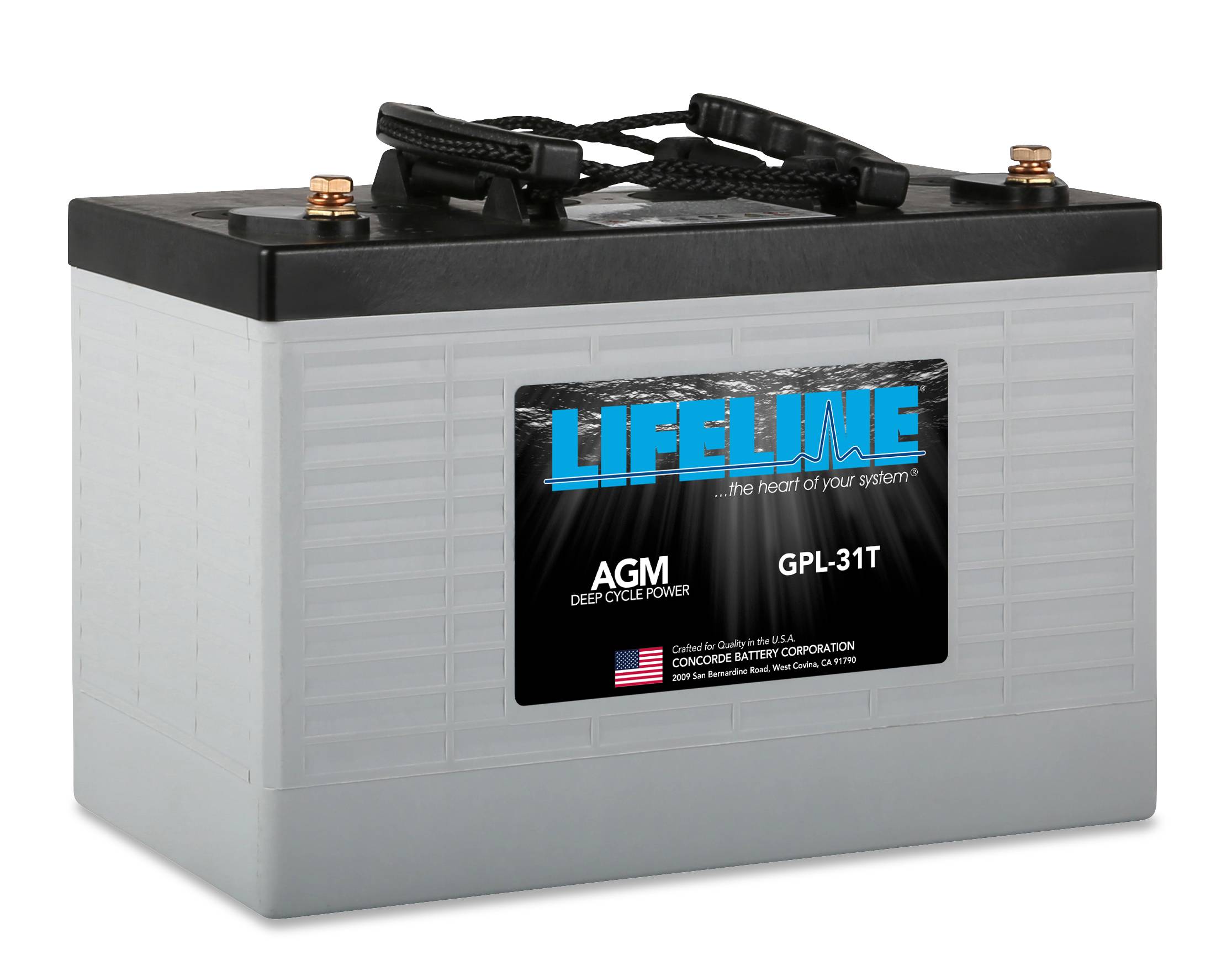 an image of Lifeline's GPL-31T_R battery