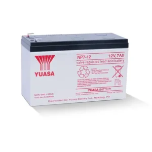 an image of Yuasa's NP7-12 battery