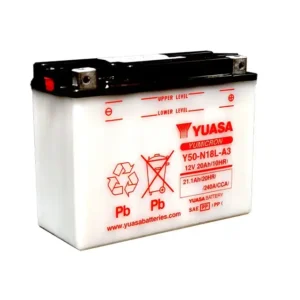 an image of Yuasa's Y50-N18L-A3 battery