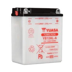 an image of Yuasa's YB12AL-A battery