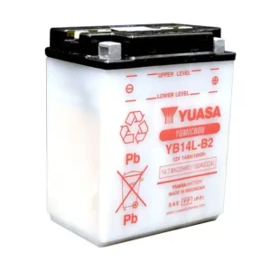 an image of Yuasa's YB14L-B2 battery