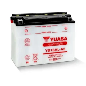 an image of Yuasa's YB16AL-A2 battery