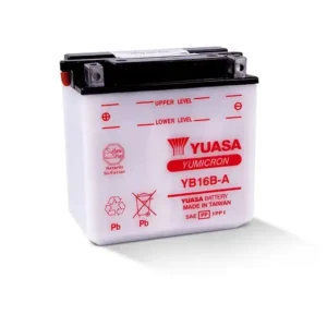 an image of Yuasa's YB16B-A battery