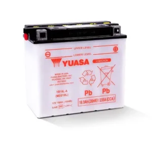 an image of Yuasa's YB18L-A battery