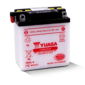 an image of Yuasa's YB3L-A battery