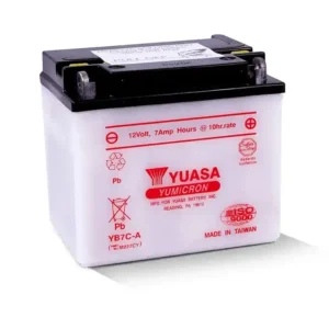 an image of Yuasa's YB7C-A battery