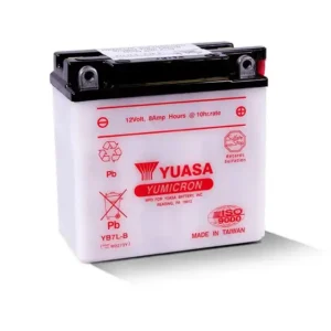 an image of Yuasa's YB7L-B battery