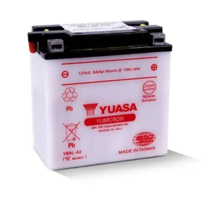 an image of Yuasa's YB9L-A2 battery