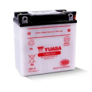 an image of Yuasa's YB9L-B battery