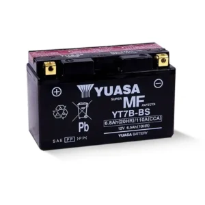 an image of Yuasa's YT7B-BS battery