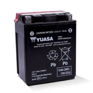 an image of Yuasa's YTX14AH-BS