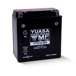 an image of Yuasa's YTX16-BS battery