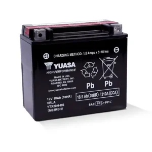 an image of Yuasa's YTX20H-BS battery