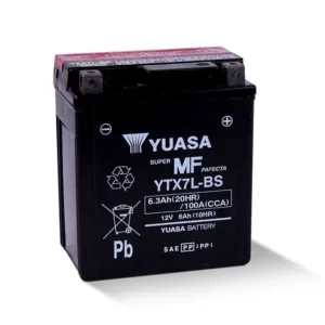 an image of Yuasa's YTX7L-BS battery