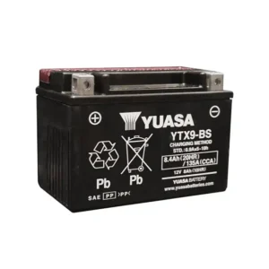 an image of Yuasa's YTX9-BS battery