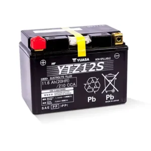 an image of Yuasa's YTZ12S battery