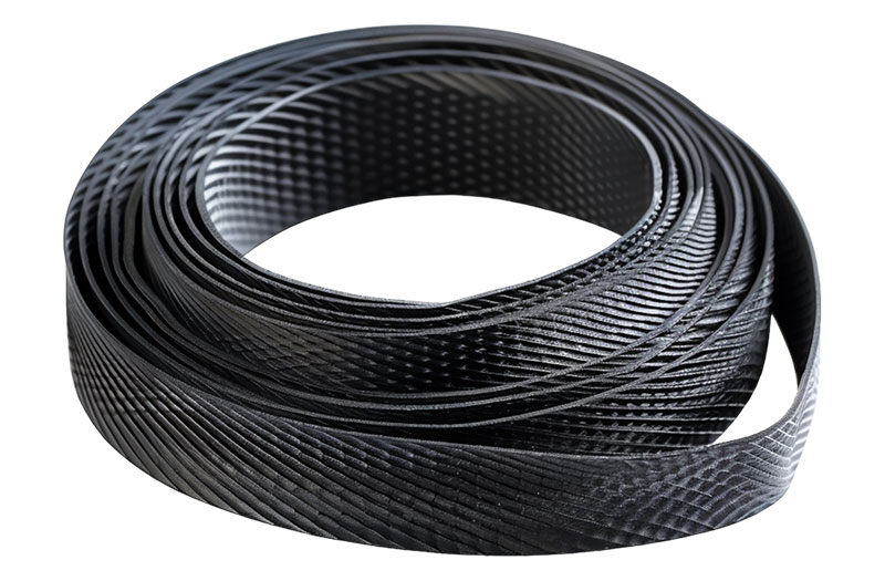 an image of a black serpentine belt