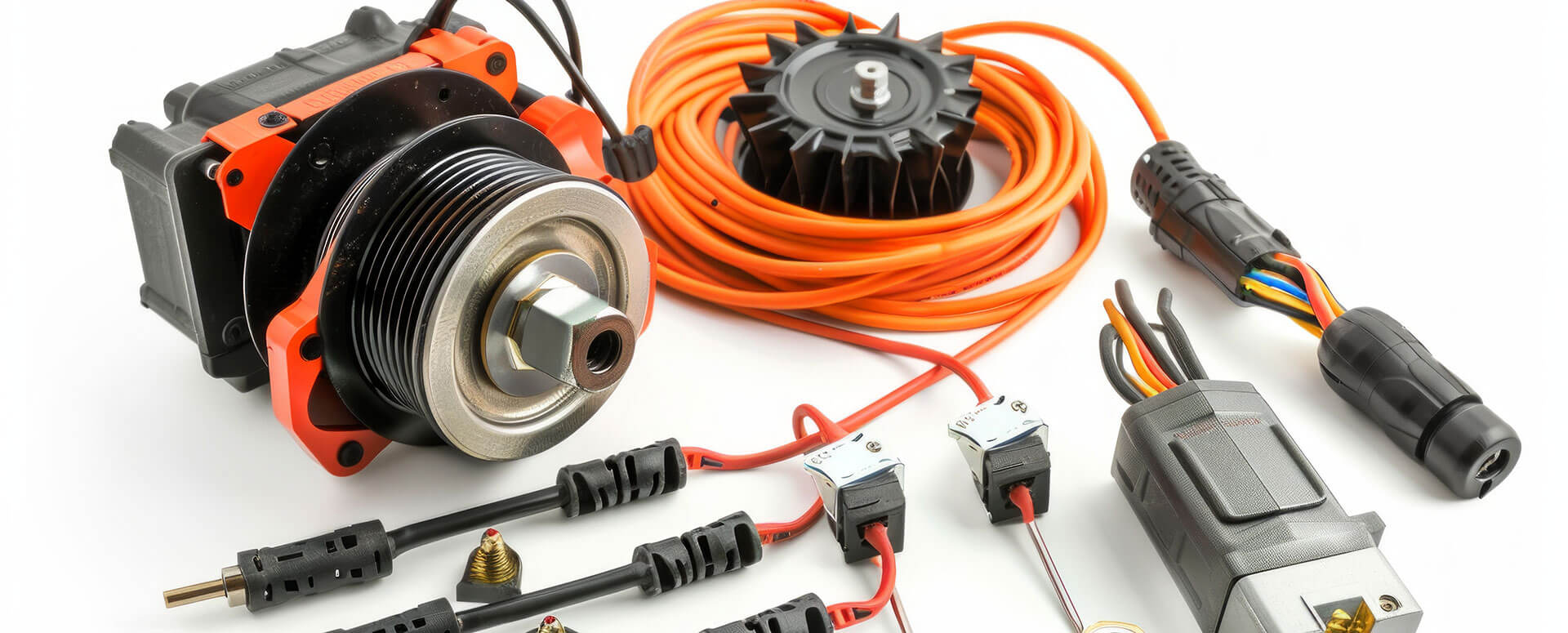 an image with a variety of maintenance tools for a car